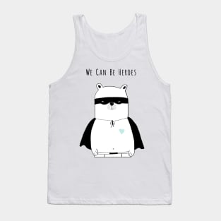 We Can Be Heroes (Aqua) Tank Top